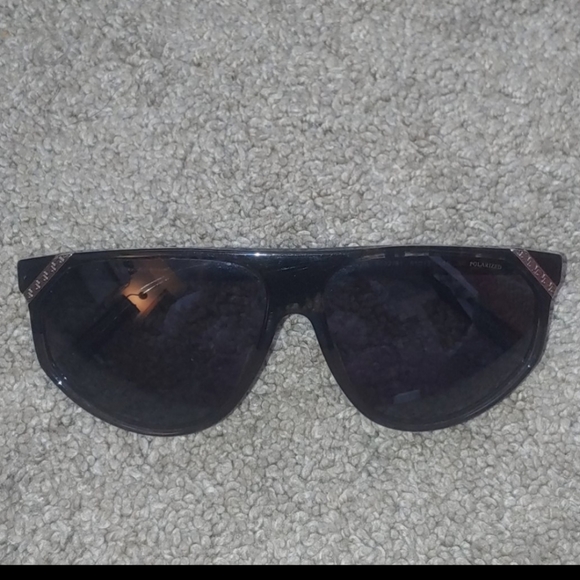 AUTHENTIC Versace Gray Havana Polarized Sunglasses - Picture 11 of 14